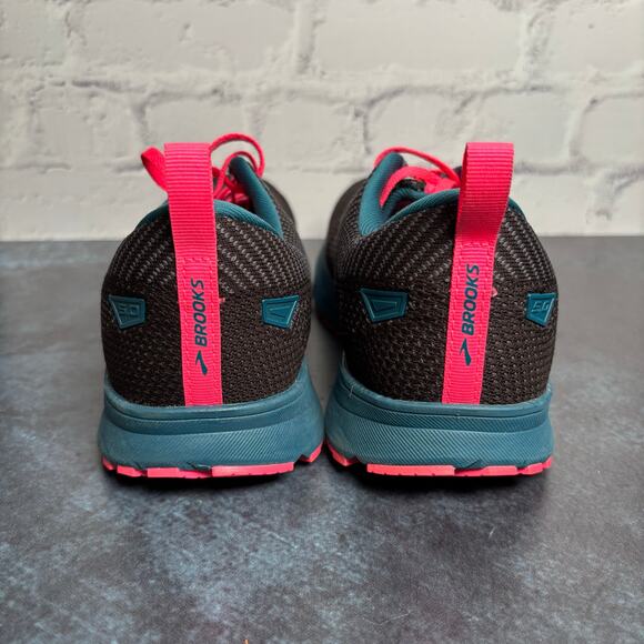 Brooks Revel 5 Running Shoes Athletic Black Blue Pink Women's 9 - Picture 4 of 9